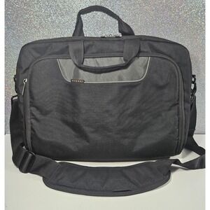 EVERKI Black Laptop Messenger Laptop Bag Briefcase Travel Work Fits 17.3"